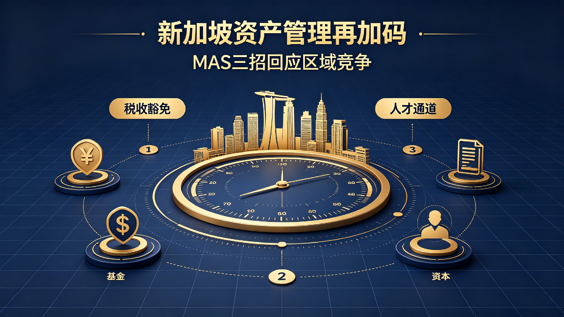 新加坡资产管理再加码 | MAS三招回应区域竞争，提升招商吸引力